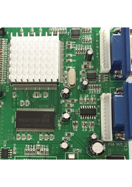 Hd Jieba Düşük Çözüm Sinyal Rgb'den Vga'ya Çift Çıkışlı Dönüşüm Kartı (Yurt Dışından)