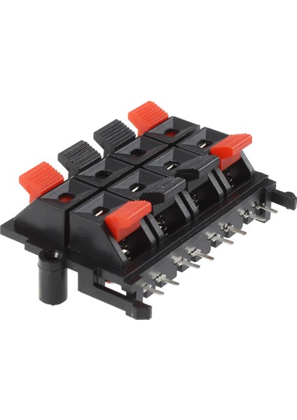 Adet 64X40X20MM 8 Pozisyon Jack Yaylı Yük Hoparlör Terminalleri (Yurt Dışından)