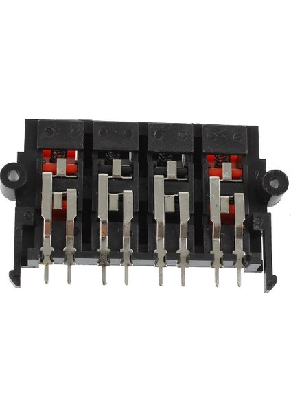 Adet 64X40X20MM 8 Pozisyon Jack Yaylı Yük Hoparlör Terminalleri (Yurt Dışından)