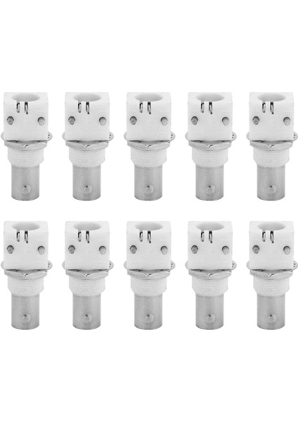 10 Adet 90 Derece 2p Bncq9 Bağlantı Kartı Sistemleri Için Pcb Montajı Için Beyaz Adaptör (Yurt Dışından)