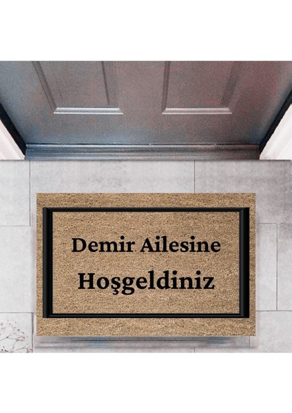 Kapı Önü Paspası Dekoratif Dijital Baskı Kişiye Özel P-2314
