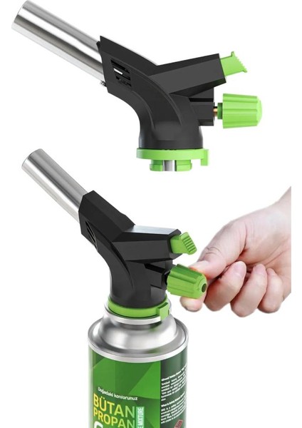 Kamp Kartuş Tüp 227 gr - Çakmaklı Pürmüz Set