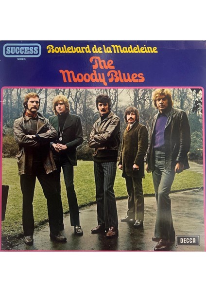 The Moody Blues – Boulevard De La Madeleine 1970LER Baskı Lp