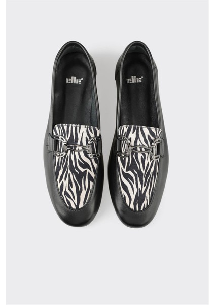 Siyah Deri Kadın Loafer fırsatları