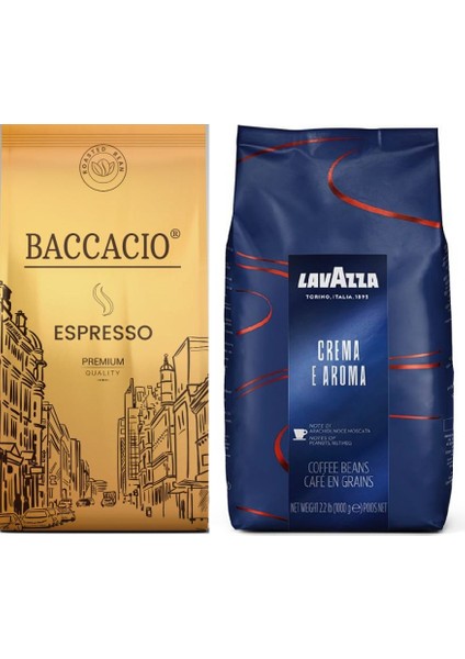 Premium Espresso & Lavazza Crema E Aroma