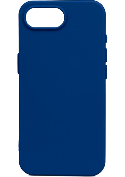 iPhone 16E Kılıf Zore Biye Silikon - Mavi
