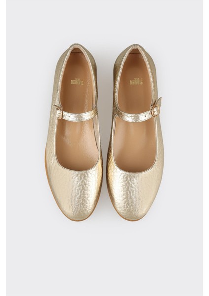 Gold Deri Kadın Babet fırsatları