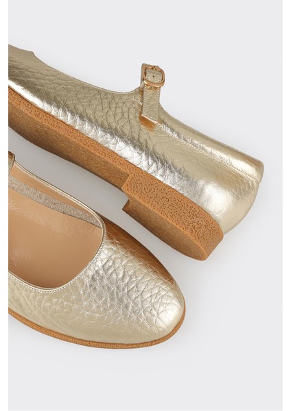 Gold Deri Kadın Babet indirimleri