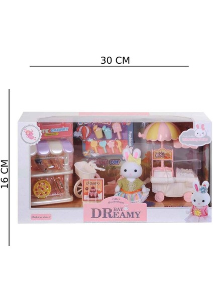 Mini Tavşan Ailesi Popcorn Set