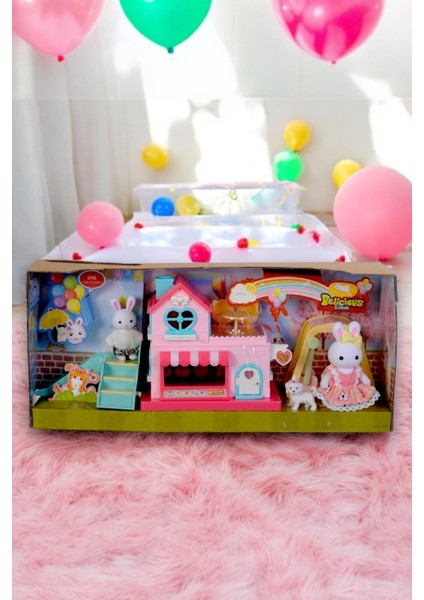 Mini Tavşan Ailesi Oyun Parkı