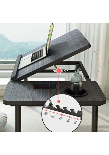 Laptop Sehpası Usbli Yatak Masası Mdf Laptop Masası Çalışma Yatak Sehpası Laptop Çalışma Masası