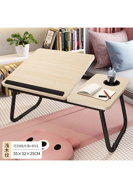 Laptop Sehpası Usbli Yatak Masası Mdf Laptop Masası Çalışma Yatak Sehpası Laptop Çalışma Masası