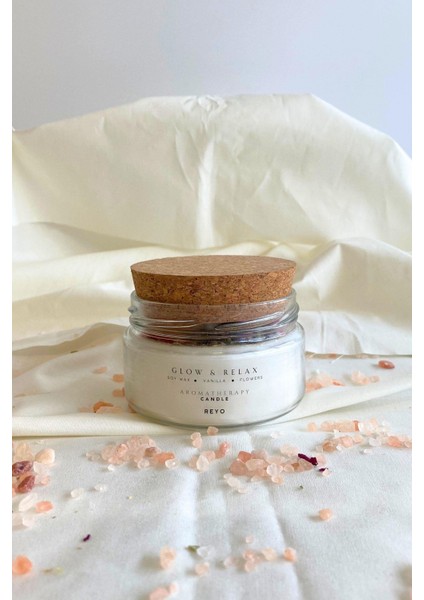 Enerji Ritüeli Mum Vanilya Oryantal ve Baharat Notalı %100 Soya Wax Meditasyon Aromaterapi
