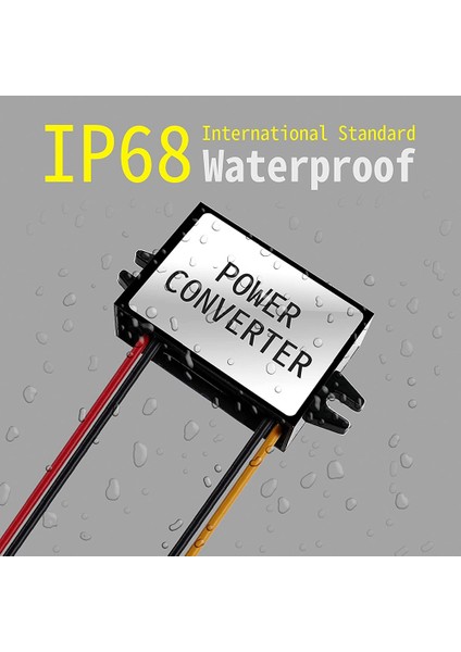 24V Ila 12V Adım Aşağı Dönüştürücü Buck Dönüştürücü Transformatör Modülü Regülatörü Su Geçirmez Araba Güç Kaynağı (Yurt Dışından) modelleri