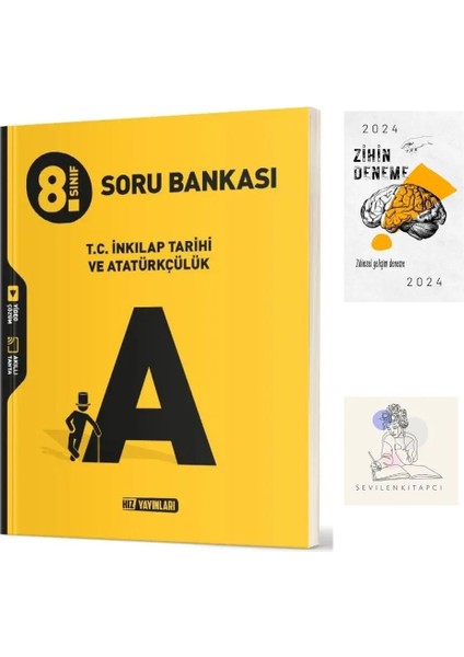 8.sınıf Inkılap Soru Bankası +Zihin DENEME-SK821