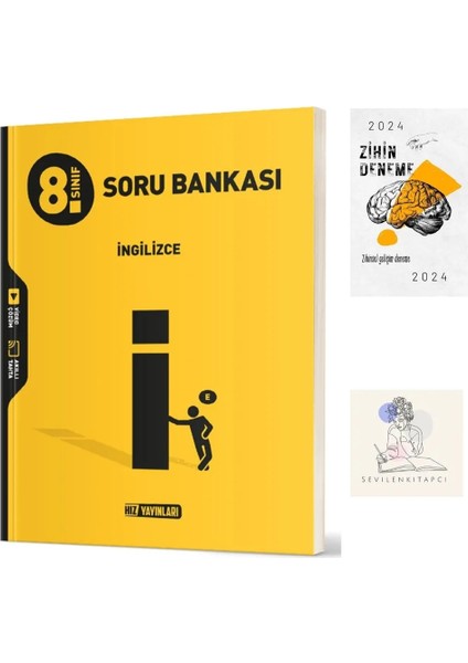 Hız 8.sınıf Ingilizce Soru Bankası+Zihin DENEME-SK45