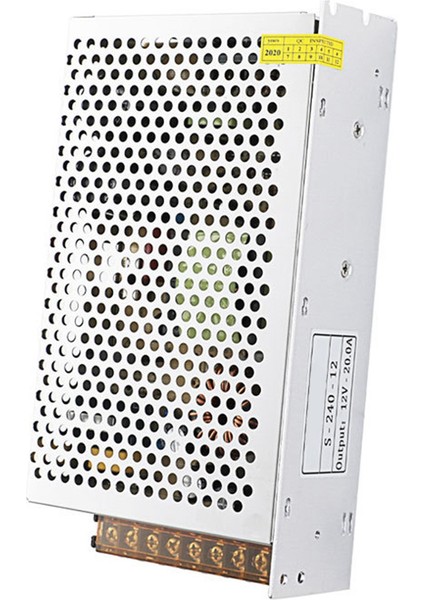 12V Güç Trafosu 12V Anahtarlama Güç Kaynağı 240W 20A Dc Işık Çubuğu Sürücü Güç Adaptörü (Yurt Dışından)