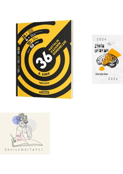 8.sınıf Ingilizce Haftalık Deneme +Zihin DENEME-SK723