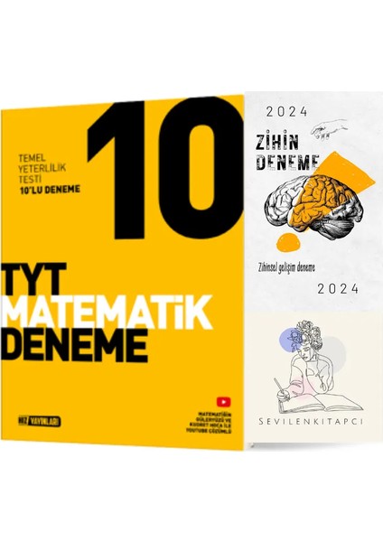 Tyt Matematik 10LU Branş Deneme +Zihin DENEME-SK891