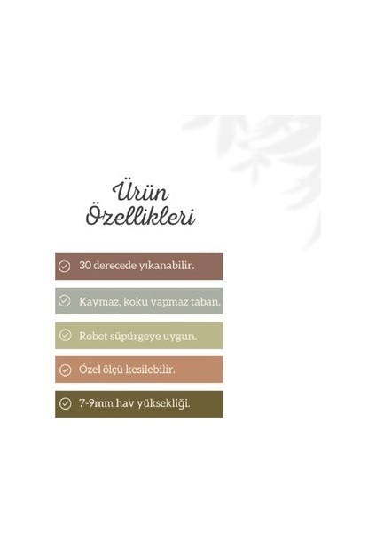 Tavşan Tüyü Vizon Yumuşak Makinada Yıkanabilir Kaymaz Kalın Dekoratif Post Halı indirimleri