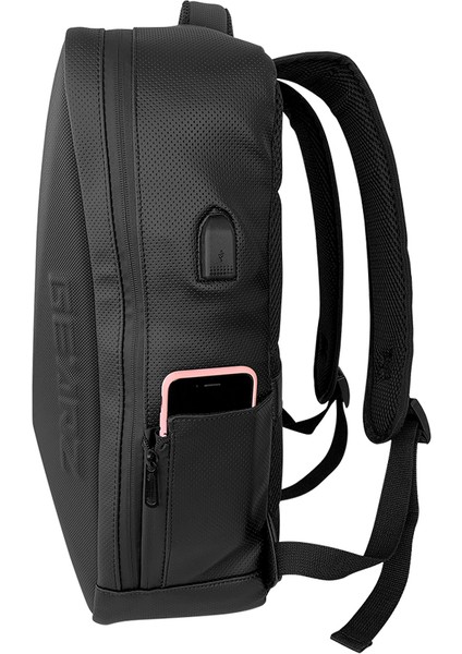 GZ-117 Solo 17,3'' Laptop Sırt Çantası Suni Deri Waterproof (Usb+Şifreli Kilit) fiyatları