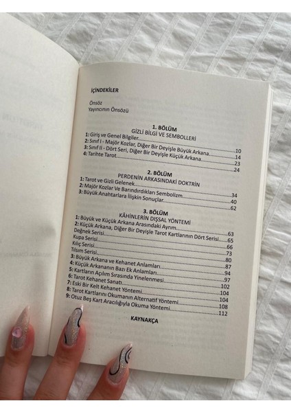 Tarotun Resimli Anahtarı Kitap modelleri