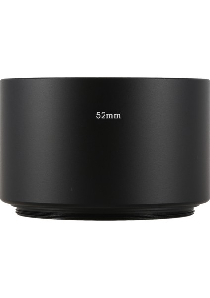 Kamera Filtresi Vidalı Montajlı 52MM Metal Tele Lens Gölgeliği (Yurt Dışından) modelleri