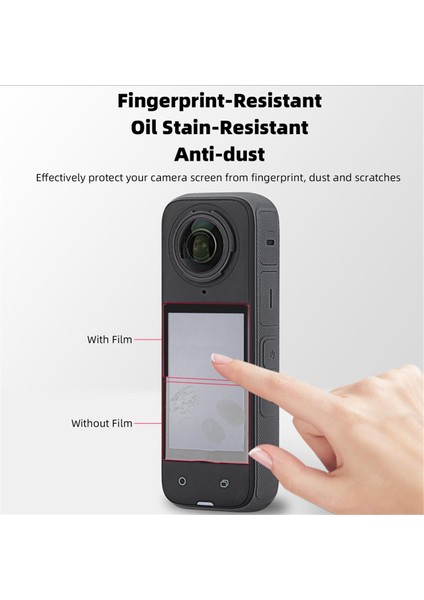 INSTA360 X4 Için Kamera Koruyucu Aksesuar Seti, Lens Koruyucu/silikon Koruyucu Kapak/ekran Koruyucular/kamera Kılıfı (Yurt Dışından) indirimleri