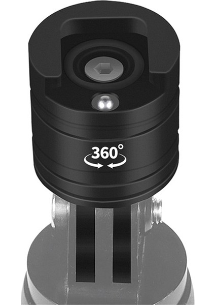 Gopro 12 Aksesuarları Için Metal Adaptör 1/4 Inç Alüminyum Tripod Alaşım Montajı 360 Döndür B Tipi (Yurt Dışından)