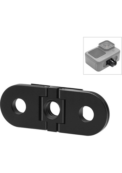 Gopro Hero 10/9/8/max Için 2 Set Tripod Montaj Adaptörü Aksiyon Kamerası Için Montaj Tabanı 1/4 Inç Delik Tripod Monopod Adaptörü (Yurt Dışından)