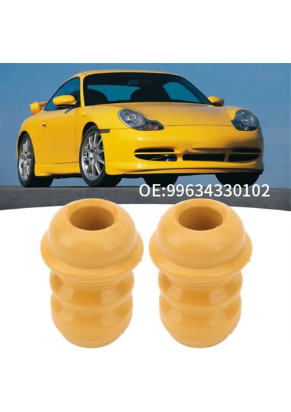 1 Çift Otomobil Amortisör Yastık Pedleri Çarpışma Pedleri Porsche Boxster Cayman 99634330102 (Yurt Dışından)