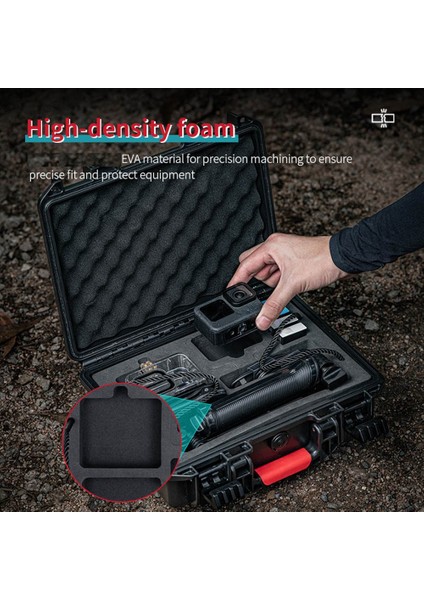 Startrc Saklama Kutusu GOPRO12/11 Sert Kılıf Çift Katmanlı Depolama Taşınabilir Su Geçirmez Kılıf Kamera Düzenleyici Aksesuarları (Yurt Dışından) modelleri