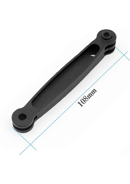 Gopro Hero 8 7 6 Sjcam Aksiyon Kameraları Aksesuarları Için Alüminyum Alaşımlı 3'ü 1 Arada Kask Uzatma Kolu Ayarlanabilir Braket Kiti (Yurt Dışından) fırsatları