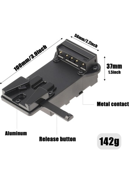 Sony Np-F Pil Monitörleri Kameralar Için V-Lock Pil Plaka Adaptörü V Montaj Plakası Pil Tokası Güç Kaynağı Sistemi (Yurt Dışından) fiyatları