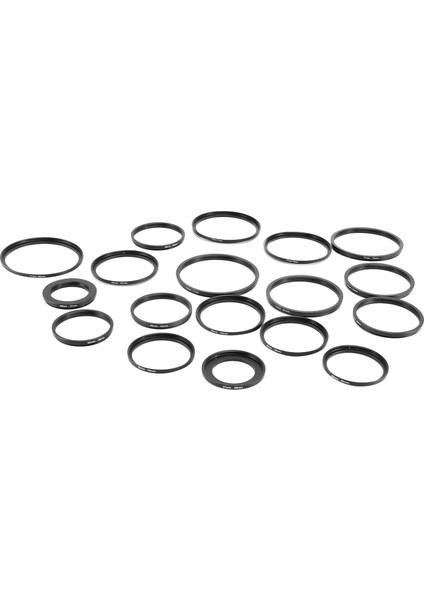 18 Adet 37-82MM 82-37MM Lens Adım Yukarı Aşağı Halka Filtre Canon Nikon Için Tüm Kamera Dslr 37 49 52 55 58 62 67 72 77 82MM (Yurt Dışından)