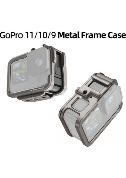 Gopro 11 Için Amagisn Kamera Kafesi Gopro Hero 11 10 9 Aksesuar Için Alüminyum Alaşımlı Koruyucu Çerçeve Kafes Takımı (Yurt Dışından) indirimleri