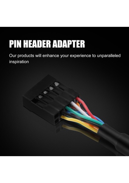 15 cm USB 3.0 20 Pin Başlık Erkek - USB 2.0 9 Pin Dişi Adaptör Kablosu (Yurt Dışından) indirimleri