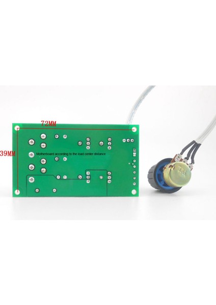Dc 6-60V Motor Hız Kontrolü Pwm Motor Hız Kontrol Anahtarı 20A Akım Gerilim Regülatörü Yüksek Güç Sürücü Modülü (Yurt Dışından)