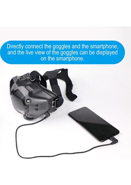 Veri Kablosu Tip-C'den Tip-C'ye Adaptör Kablosu Hattı Djı Fpv Uçuş Gözlükleri V2 Drone 2 Adet (Yurt Dışından) fiyatları