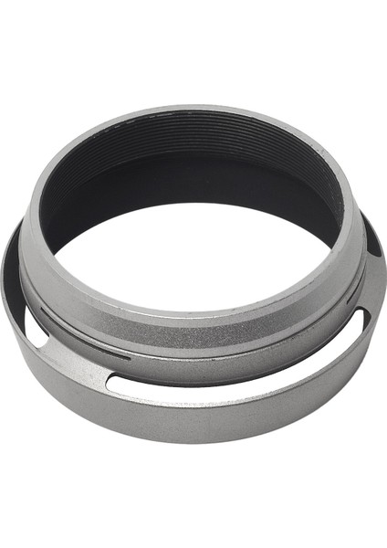 Filtre Adaptör Halkası + Alüminyum Metal Lens Parasoleyi Fujifilm Fuji Finepix X100 LH-X100 LF91'I Değiştirin (Yurt Dışından) modelleri