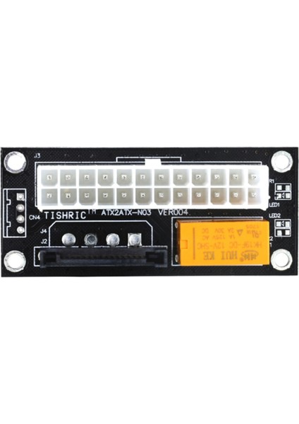 10 Adet Çift Psu Güç Kaynağı Sync Adaptörü ADD2PSU A24PIN - 4pin Molex Konektörü Yükseltici Kart Madenci Madencilik Bt (Sata) (Yurt Dışından)