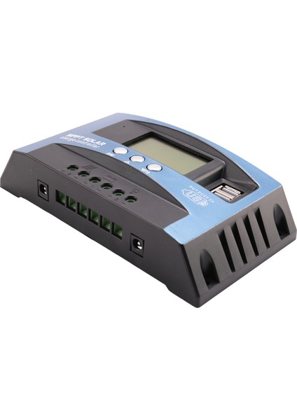 100A Mppt Güneş Şarj Kontrol Cihazı Çift USB LCD Ekran 12V 24V Otomatik Güneş Hücresi Paneli Şarj Regülatörü Yük ile (Yurt Dışından)