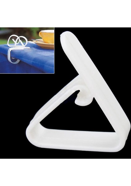 4pcs Masa Örtüsü Klipsi Plastik Masa Örtüsü Klipsi Parti Piknik Sabitleme Klipsi (Yurt Dışından) modelleri