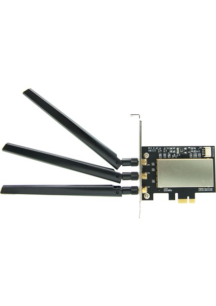 Broadcom Için BCM94360CSAX BCM943602CS BCM94331CSAX Wlan Kartı Masaüstü Pcı-E Dönüştürücü Adaptör + Apple Wifi Kartı Için Anten (Yurt Dışından)