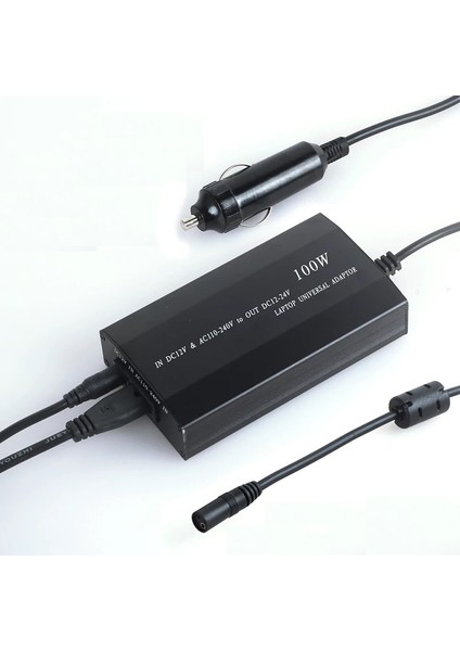 Evrensel 5V-24V Ac Güç Adaptörü Ayarlanabilir Araç Ev Şarj Cihazı USB5V Güç Kaynağı 100W 5A Dizüstü Bilgisayar ile 34 Adet Dc Konnektörü (Yurt Dışından) indirimleri