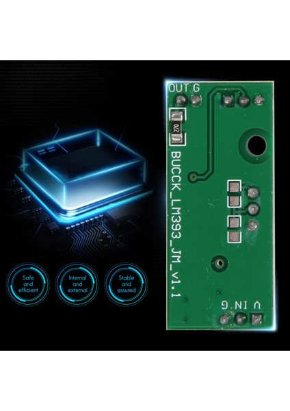 3 Adet LM393 3.5-24V Gerilim Karşılaştırıcı Modülü LED Göstergesi ile Yüksek Seviye Çıkış Analog Karşılaştırıcı Kontrolü (Yurt Dışından)
