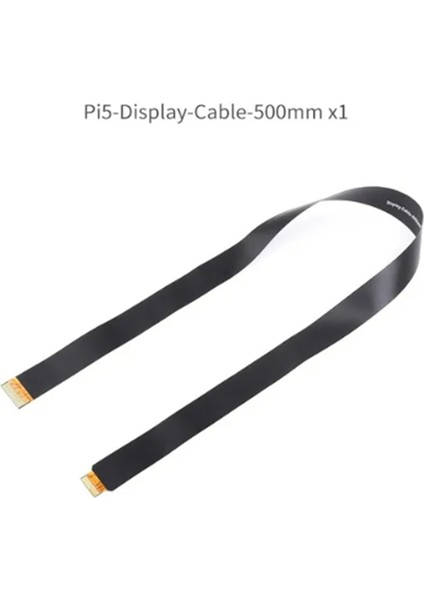 Raspberry Pi 5 Dsi Esnek Düz Kablo Bağlantı Hattı Fpc 22PIN'DEN 15PIN'E Dsı Ekran (500MM) Için (Yurt Dışından)