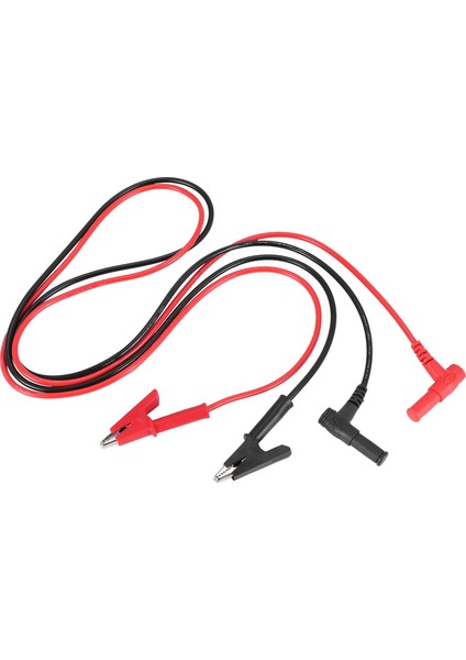 Çift Muz Fiş Timsah Klip Test Kurşun Timsah Klip Laboratuvar Test Kablosu Muz Fişli Ağır Hizmet 1 M Uzun Multimetre Için (Yurt Dışından)