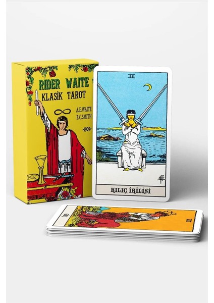 Klasik Rider Waite Tarot 78 Kartlı ve Kullanım Kılavuzu