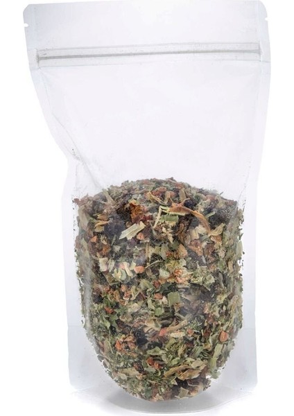 Şeffaf Kilitli Doypack Ambalaj 13 x 22,5 + 3,5 cm. 250 Gr. -500 Adet